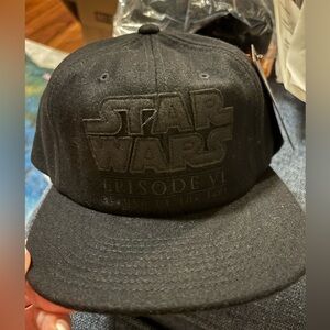 THE HUNDREDS Star Wars Men’s Black Snapback Baseball Hat BNWT